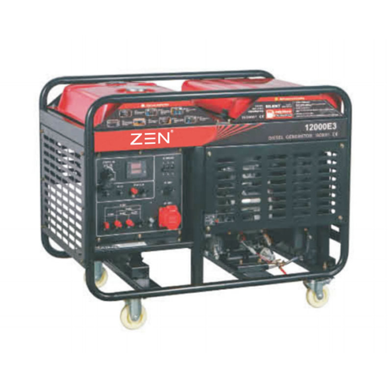 Generatore diesel a due cilindri di tipo aperto